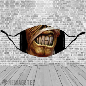 Stretch to Fit Mask Iron Maiden Tour Eddie Powerslave Face Mask