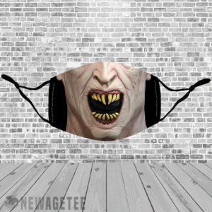 Stretch to Fit Mask Nosferatu Count Dracula Halloween costume Face Mask