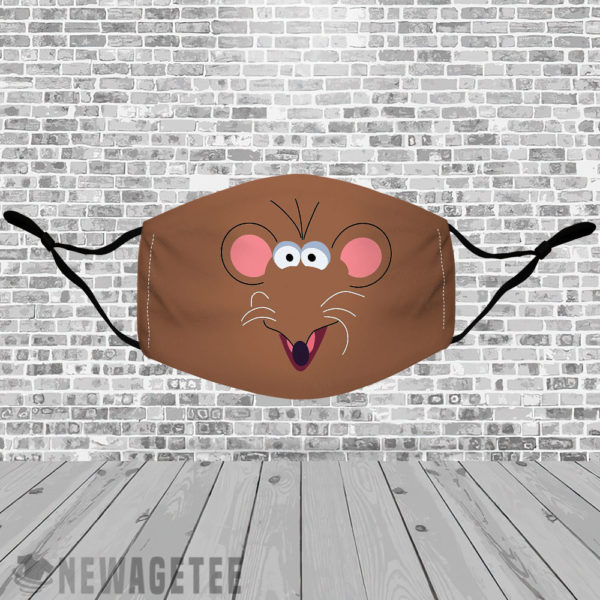 Rizzo the rat Muppets show face mask