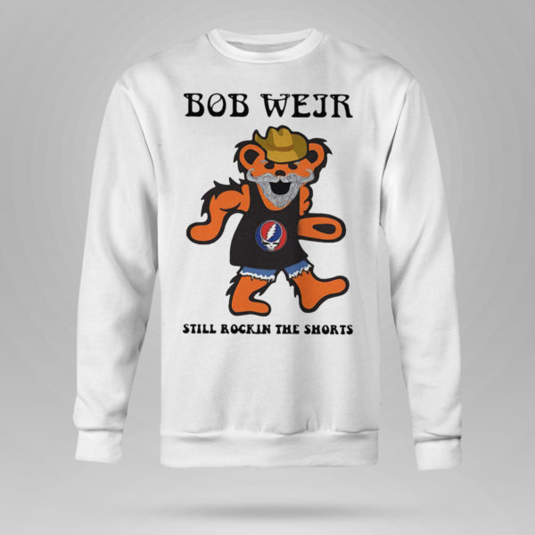 Sweetshirt Grateful Dead Bear Bob weir still rockin the short shirt