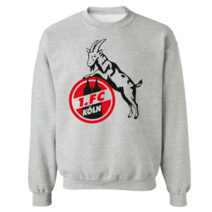 Sweetshirt sport grey Koln FC logo shirt