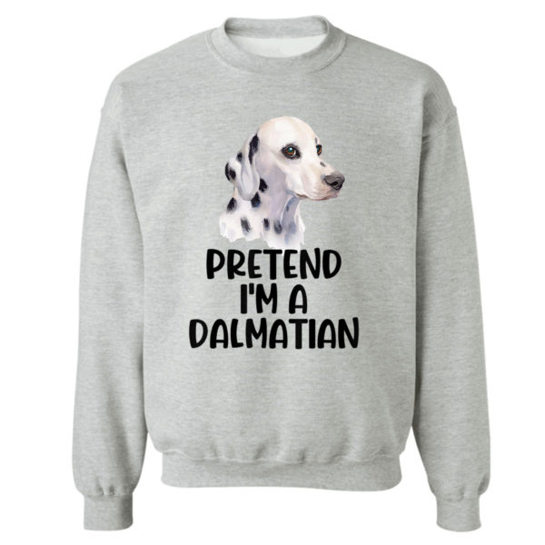 Sweetshirt sport grey Pretend Im A Dalmatian Halloween Partyy T Shirt