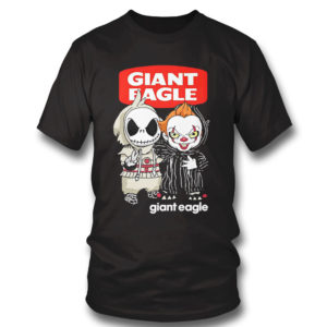 T Shirt Baby Jack Skeleton and Baby Pennywise Giant Eagle shirt
