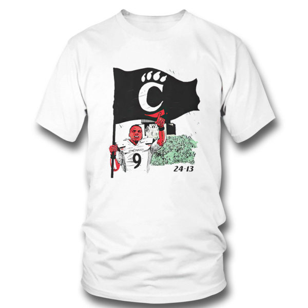 T Shirt Cincinnati 24 13 flag shirt