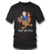 T Shirt Funny Joe Biden Thanksgiving Turkey Costume Ridin T Shirt