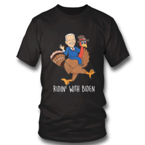 T Shirt Funny Joe Biden Thanksgiving Turkey Costume Ridin T Shirt