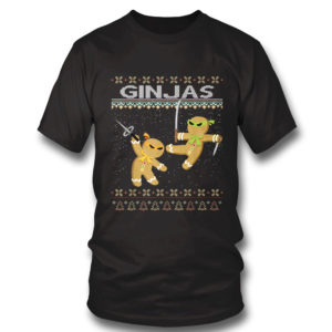 T Shirt Ginjas Gingerbread Ninjas Funny Ugly Christmas Sweatshirt