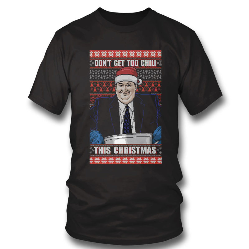 Kevin Malone Don’t Get Too Chili The Office Ugly Christmas Sweater