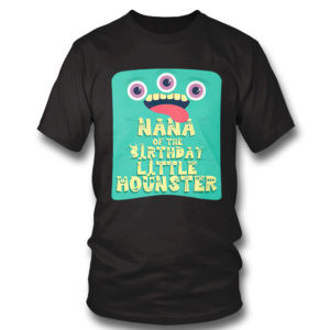 T Shirt Nana Of The Birthday Boy Little Monster shirt