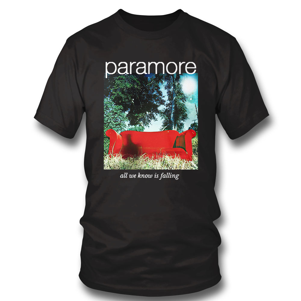 Paramore merch all we know is falling shirt
