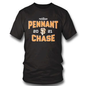 San Francisco Giants Pennant Chase 2021 Postseason T-Shirt