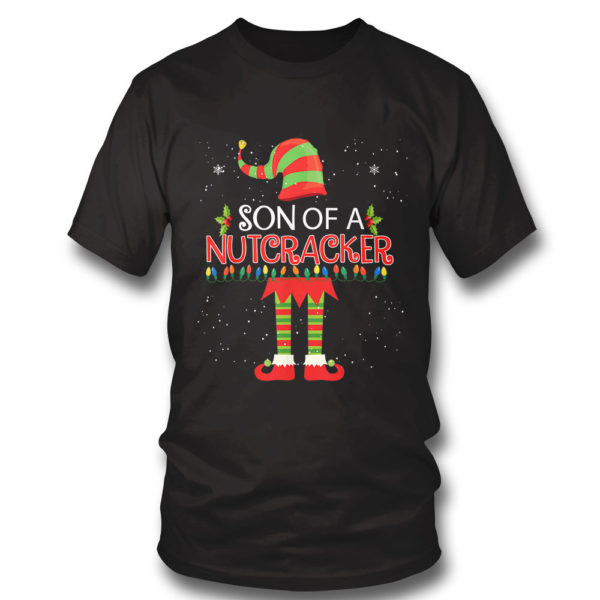 T Shirt Son of a Nutcracker Elf Christmas SweatShirt