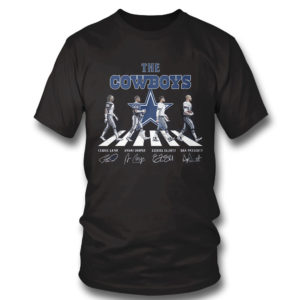 T Shirt The Dallas Cowboys Abbey Road Signatures Shirt Sweatshirt