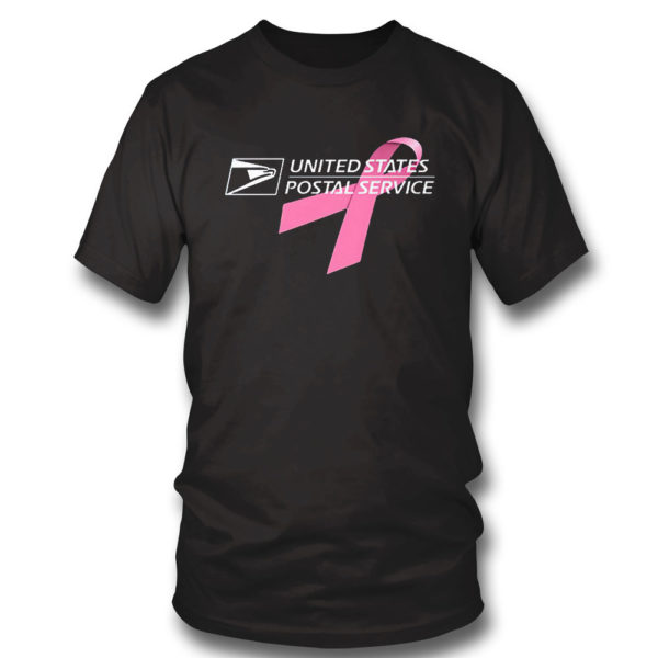 T Shirt USPS United States Postal Service Breast Cancer Awareness Shirt