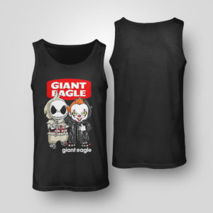Tank Top Baby Jack Skeleton and Baby Pennywise Giant Eagle shirt