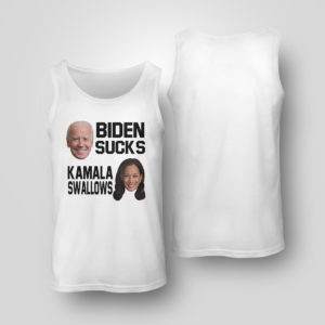 Tank Top Biden Sucks Kamala Swallows Shirt