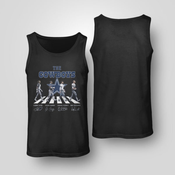 Tank Top The Dallas Cowboys Abbey Road Signatures Shirt Sweatshirt