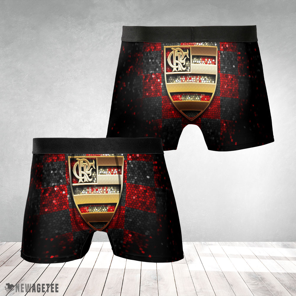 Flamengo FC Glitter Mens Underwear Boxer Briefs
