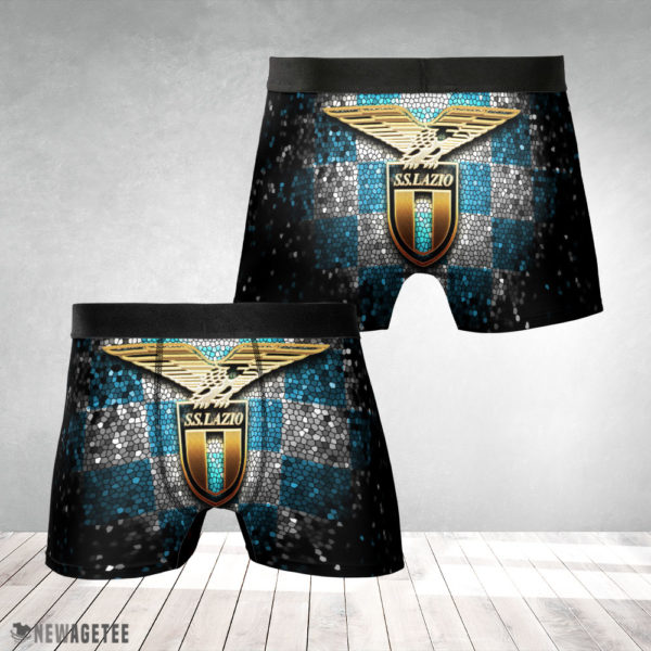 Underwear Boxer Lazio FC Glitter Mens Underwear Boxer Briefs
