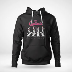 Unisex Hoodie The Cardinals Abbey Road signatures shirt