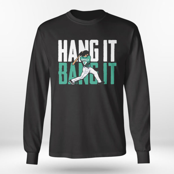 Unisex Longsleeve shirt Mitch Haniger Hang It Bang It Shirt