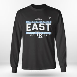 Unisex Longsleeve shirt Tampa Bay Rays AL East Champions Shirt