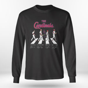 Unisex Longsleeve shirt The Cardinals Abbey Road signatures shirt