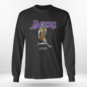Unisex Longsleeve shirt Warren Lotas NBA Team LA Lakers Lebron Shirt