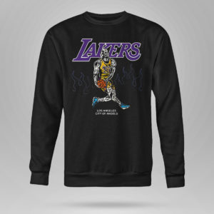 Unisex Sweetshirt Warren Lotas NBA Team LA Lakers Lebron Shirt