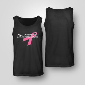 Unisex Tank Top USPS United States Postal Service Breast Cancer Awareness Shirt