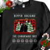1 Black Sweatshirt John Dutton Rippin Around The Christmas Tree Ugly Christmas Sweater Sweatshirt