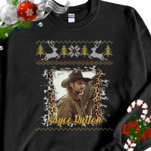 1 Black Sweatshirt Kayce Dutton Rip The Christmas Tree Yellowstone Ugly Christmas Sweater Sweatshirt