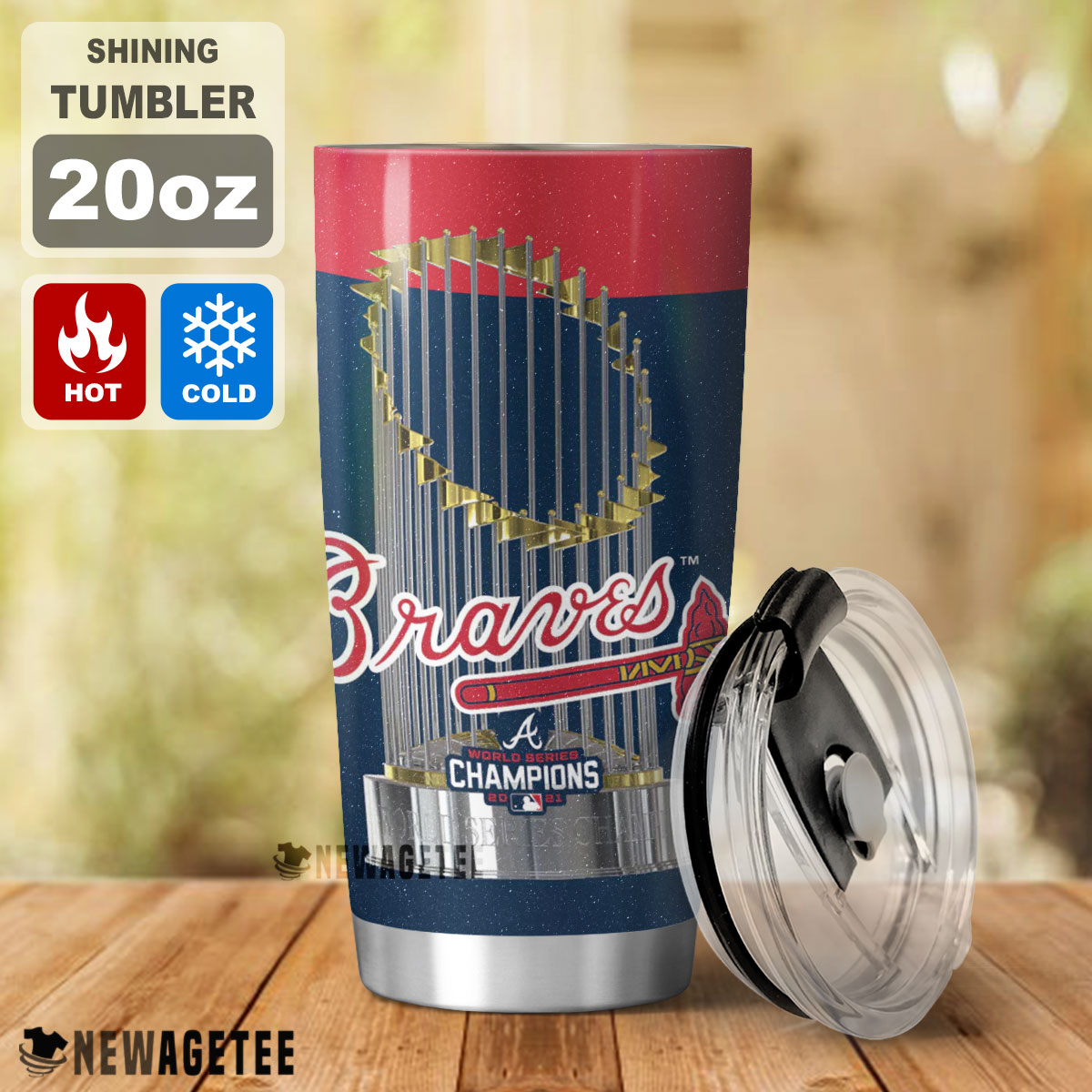 Atlanta Braves 24-oz. Vacuum Insulated Tumbler