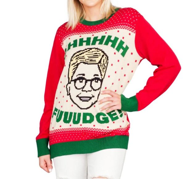 A Christmas Story Ohhhh Fuuudge Ralphie Ugly Christmas Sweater Knit Wool Sweater 2