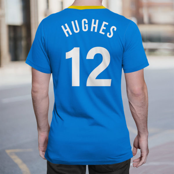Hughes 12 A.F.C. RICHMOND bantr Jersey Shirt Custom