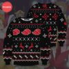 Akatsuki Naruto Ugly Christmas Sweater Unisex Knit Wool Ugly Sweater