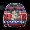 An American Werewolf In London Ugly Christmas Sweater