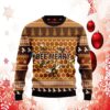Bee Merry Ugly Christmas Sweater Knit Wool Sweater