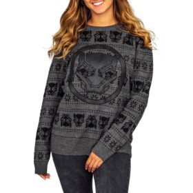 Black Panther Ugly Christmas Sweater Knit Wool Sweater 2