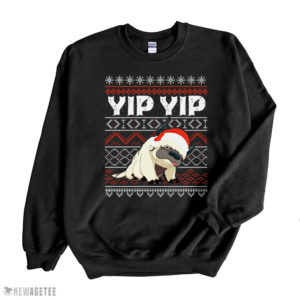 Black Sweatshirt Appa Sky Bison Yip Yip Last Airbender Ugly Christmas Sweater Sweatshirt