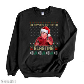 Black Sweatshirt Frank Reynolds So Anyway I Started Blasting Its Always Sunny Ugly Christmas Sweater Sweatshirt