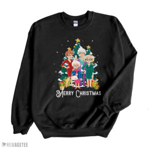 Black Sweatshirt Have A Golden Girl Merry Christmas Sweater Sweatshirt
