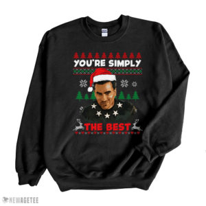Black Sweatshirt Schitt Youre The Best Ugly Christmas Sweater Sweatshirt