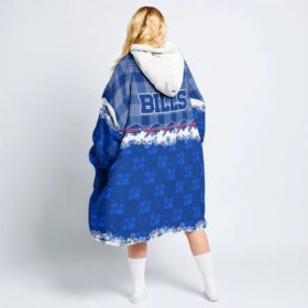 Buffalo Bills Christmas Gift Snug Hoodie Oodie Blanket Hoodie 1
