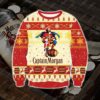 Captain Morgan Beer Pirates Ugly Christmas Sweater Unisex Knit Ugly Sweater