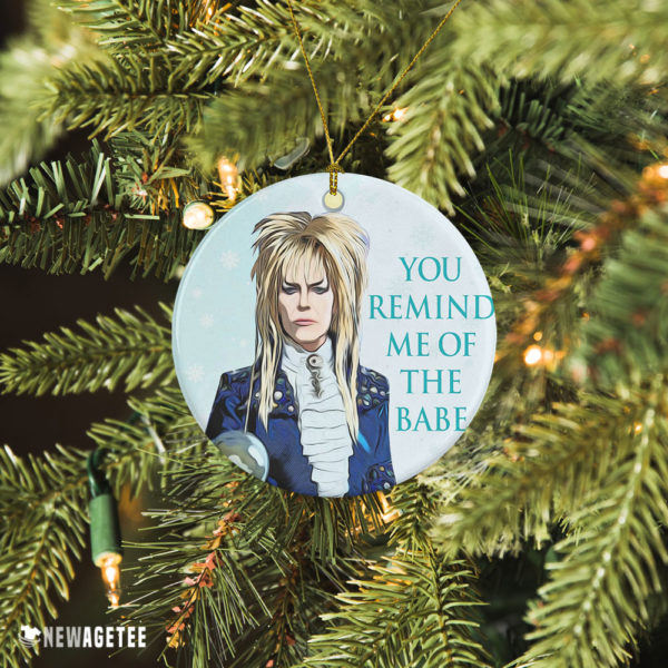 David Bowie Christmas You Remind Me Of The Babe 2021 Christmas Ornament