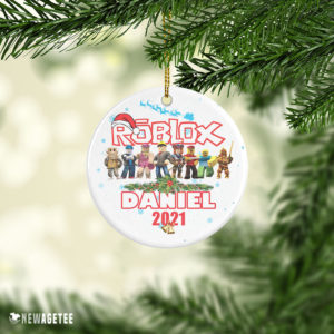 Ceramic Ornament Personalized Roblox 2021 Christmas Tree Ornament