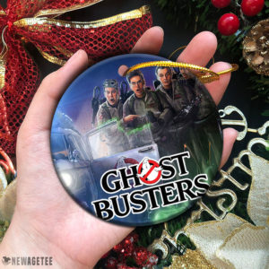 Circle Ornament Ghostbusters Christmas ornament Tree Decoration