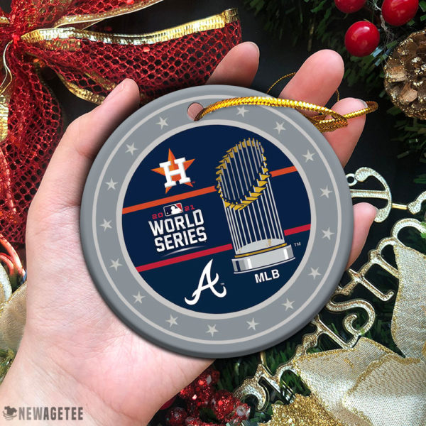 Circle Ornament Houston Astros vs. Atlanta Braves WinCraft 2021 World Series Matchup Ornament
