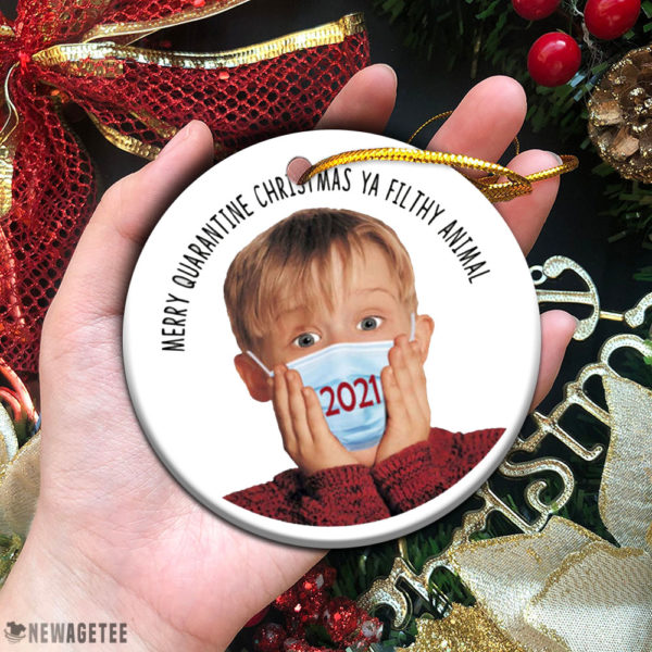 Circle Ornament Kevin McCallister Home Alone 2021 Christmas Ornament